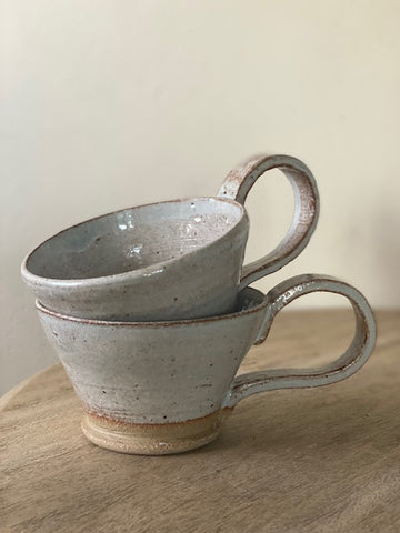 Pale Grey Speckle Glazed Cup