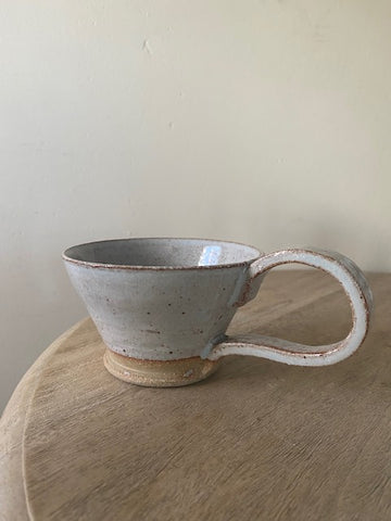 Pale Grey Speckle Glazed Cup