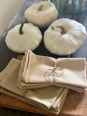 Set of Four Cotton Napkins