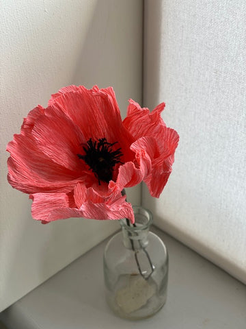 Paper Coral Poppy