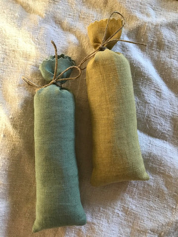 A Pair of Cotton Lavender Bags