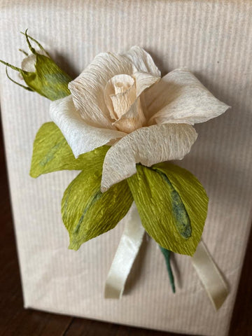 Pale Pink Paper Rose
