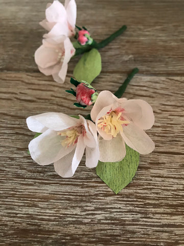 Paper Cherry Blossom Sprig