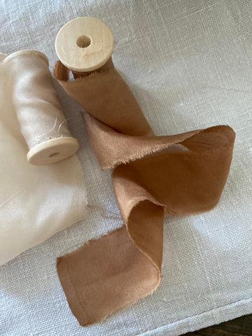 Old Rose Silk Ribbon