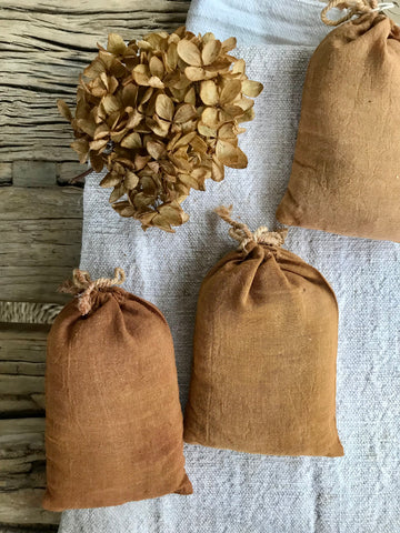 Raw Umber Lavender Bag