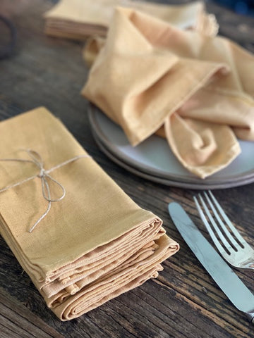 Set of Four Cotton Napkins