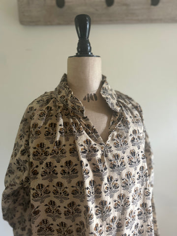 Blockprinted Cotton Dress