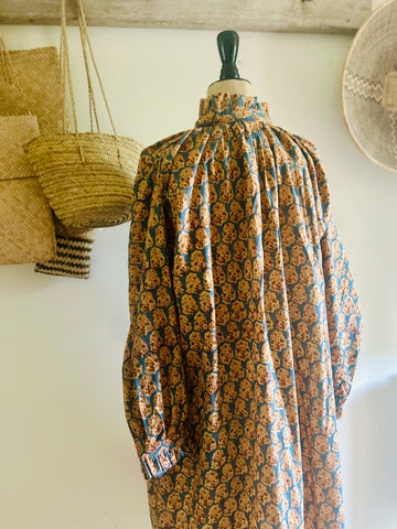Blockprinted Cotton Dress