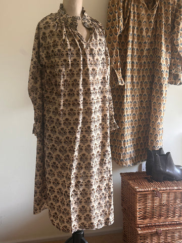 Blockprinted Cotton Dress