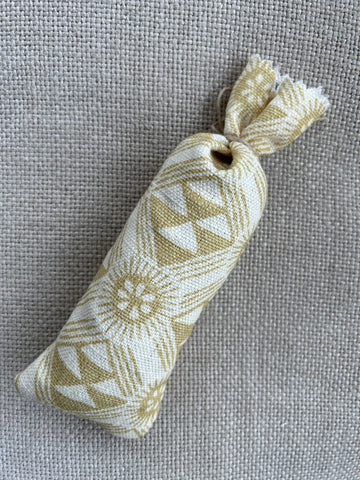 Yellow Print Lavender Bag