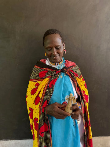 Beaded Angel Decoration