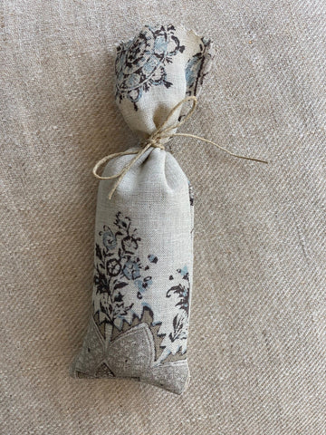 Floral Print Lavender Bag