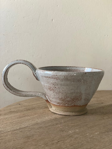 Pale Grey Speckle Glazed Cup