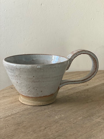 Pale Grey Speckle Glazed Cup