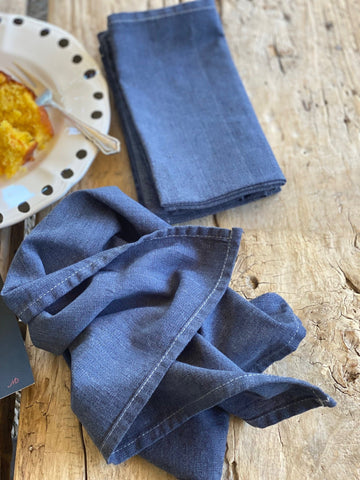 Set of Four Cotton Napkins