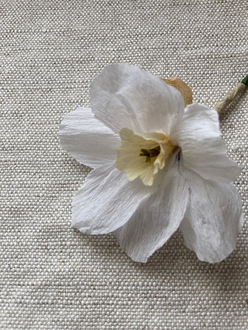 Crepe Paper Narcissus