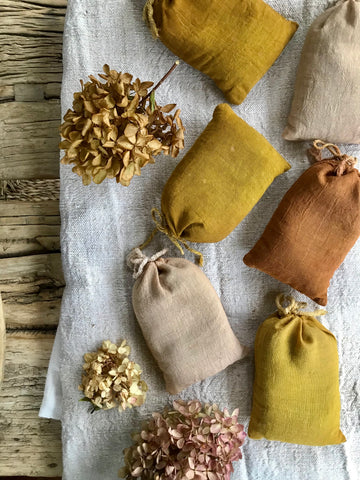 Raw Umber Lavender Bag
