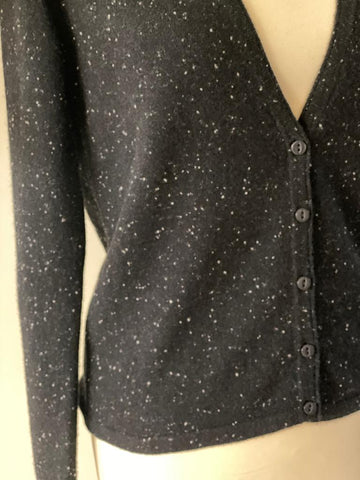 Black Cashmere Cardigan