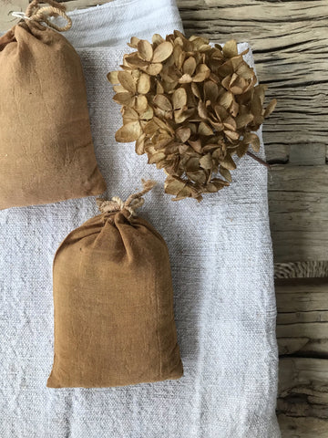 Raw Umber Lavender Bag