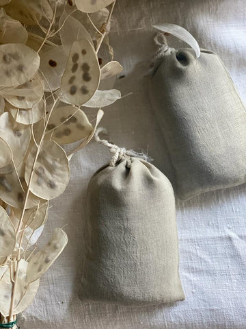 Stone Grey Lavender Bag