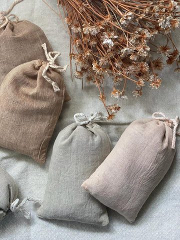 Soft Tan Lavender Bag