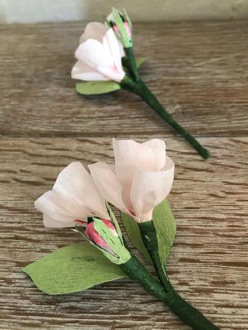 Paper Cherry Blossom Sprig