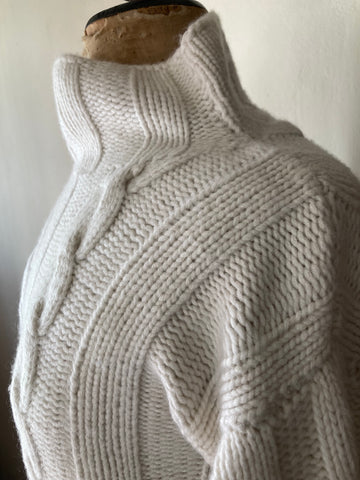 Cable Knit Cashmere Jumper