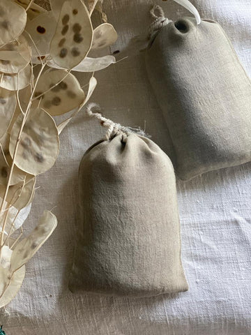Stone Grey Lavender Bag