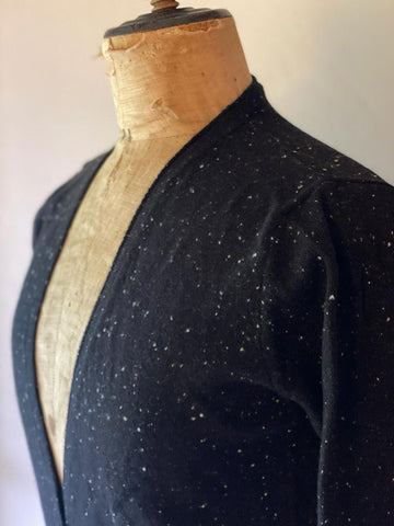 Black Cashmere Cardigan