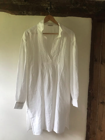 Linen 'Tolstoy' Artists Tunic