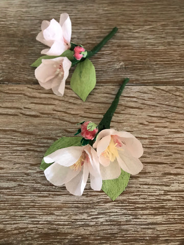 Paper Cherry Blossom Sprig