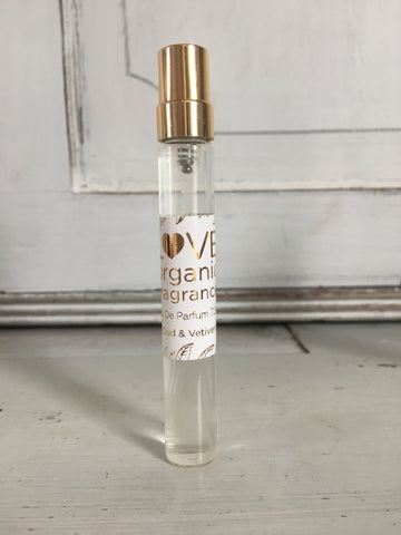 Oud and Vetiver Perfume by Love Organic