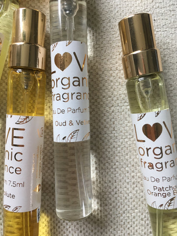 Organic Perfumes by Love Organic