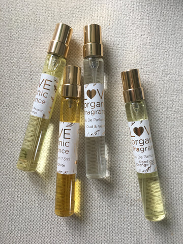 Organic Perfumes by Love Organic