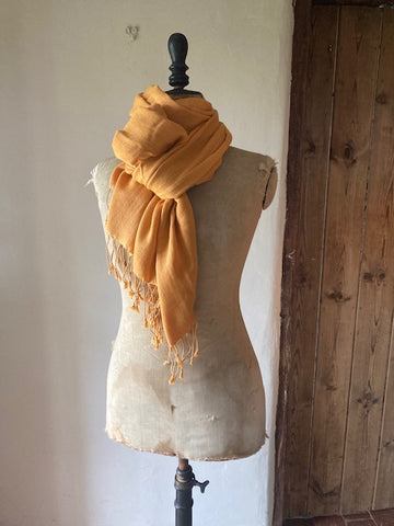 Mandarin Cashmere & Silk Shawl