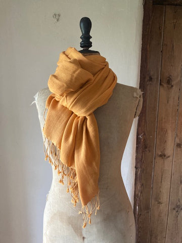 Mandarin Cashmere & Silk Shawl