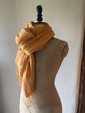 Mandarin Cashmere & Silk Shawl