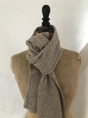 Stone Marl Yak Wool Scarf