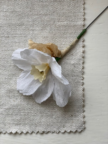 Crepe Paper Narcissus