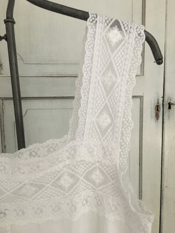 Cotton and Lace Nightdress