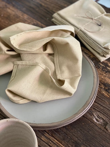 Set of Four Cotton Napkins