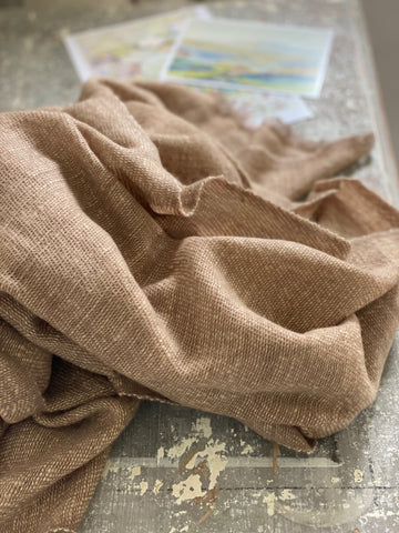 Tan Cashmere Stole