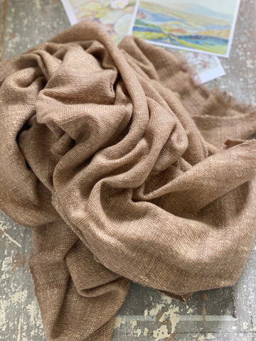 Tan Cashmere Stole