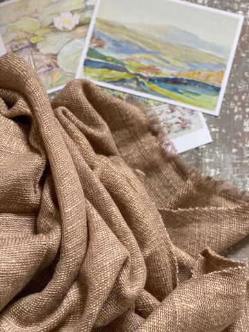 Tan Cashmere Stole